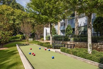 Bocce ball court